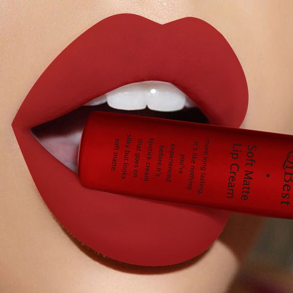 Qibest  Waterproof Long Lasting Matte Lipstick