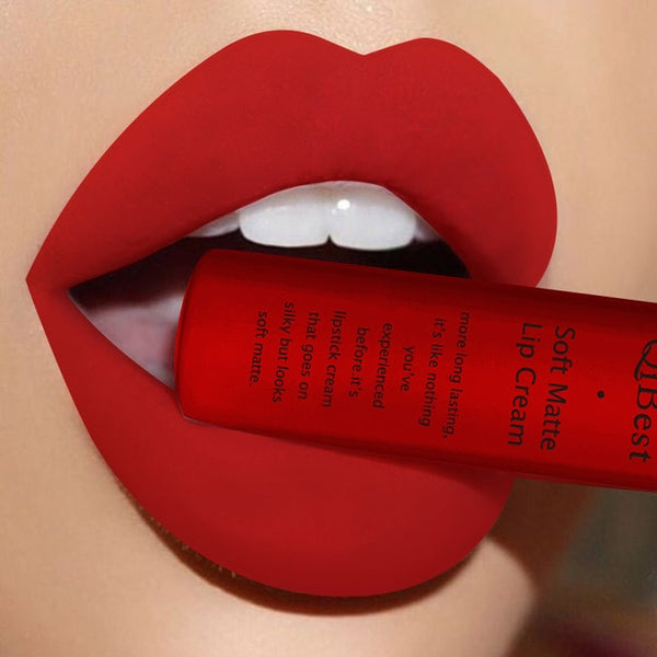 Qibest  Waterproof Long Lasting Matte Lipstick