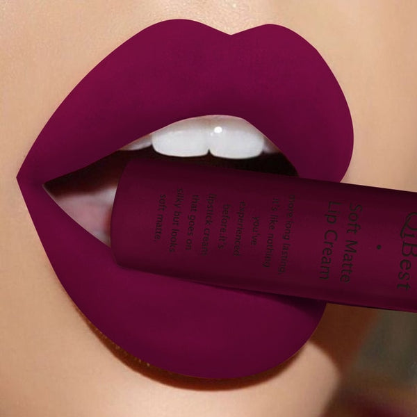 Qibest  Waterproof Long Lasting Matte Lipstick