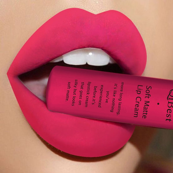 Qibest  Waterproof Long Lasting Matte Lipstick