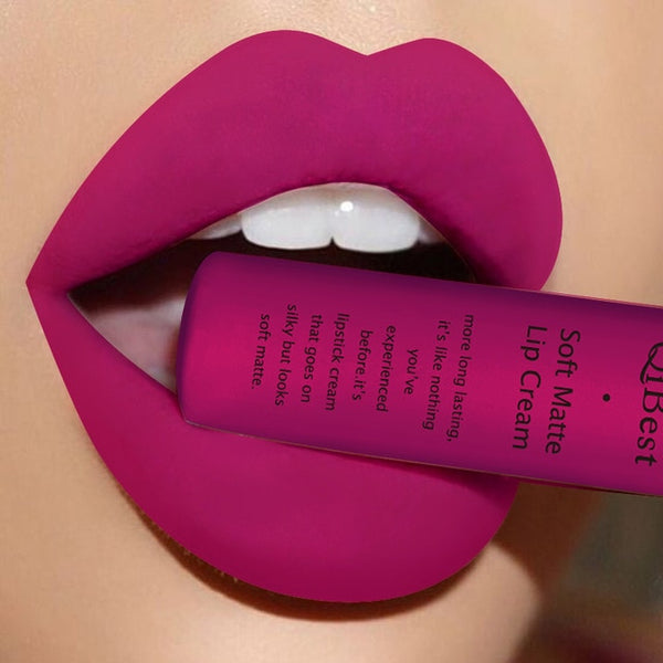 Qibest  Waterproof Long Lasting Matte Lipstick