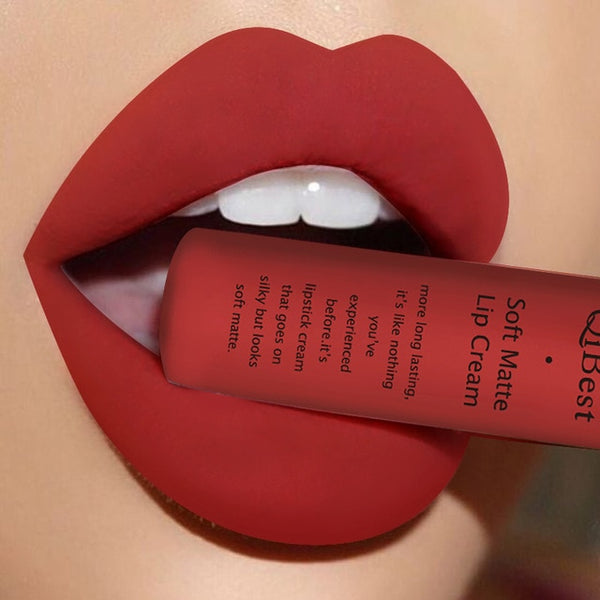 Qibest  Waterproof Long Lasting Matte Lipstick