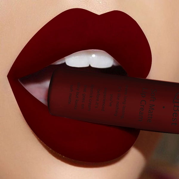 Qibest  Waterproof Long Lasting Matte Lipstick