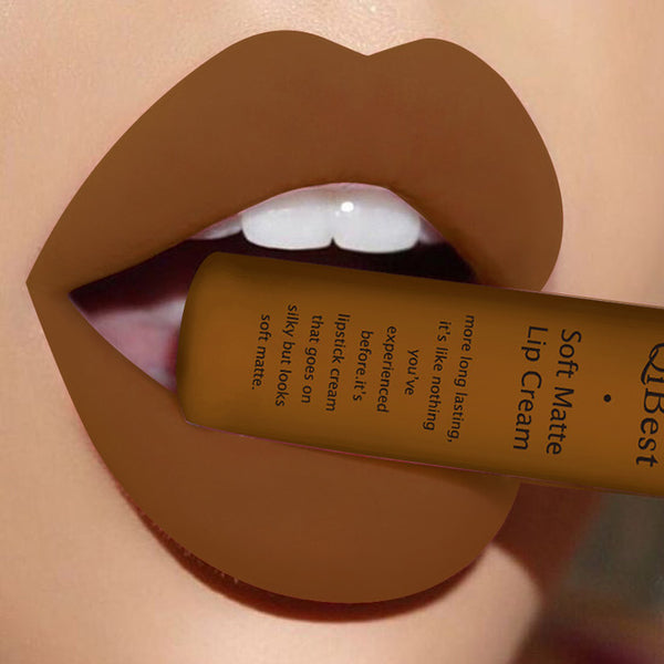 Qibest  Waterproof Long Lasting Matte Lipstick