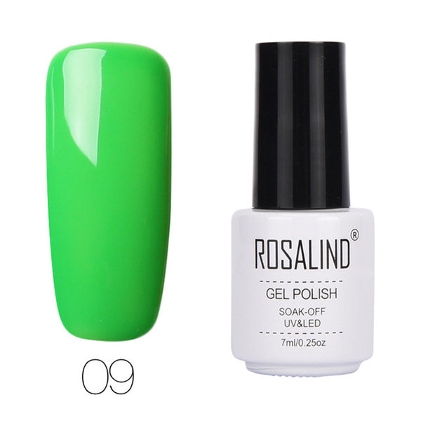 Rosalind 7ml Pure colors Gel nail polish