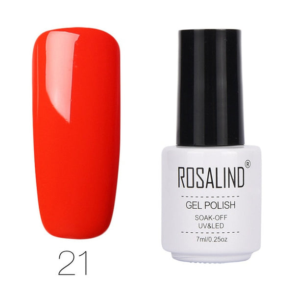 Rosalind 7ml Pure colors Gel nail polish