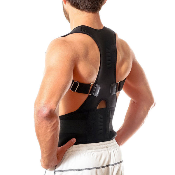 New Magnetic Posture Corrector Back  Brace  Spine Support Belt