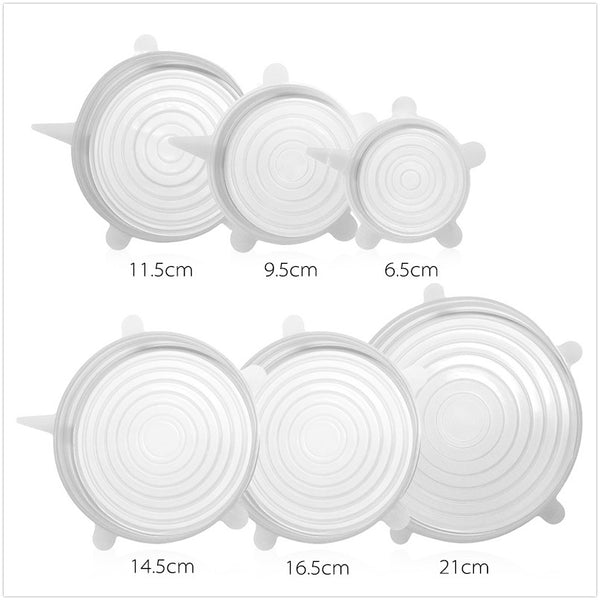 Universal Silicone Saran Food Wrap
