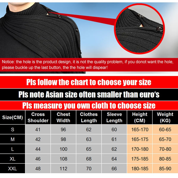 Classic Men's knitted sweater