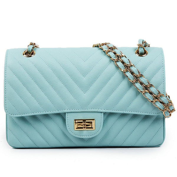 Classic Flap Genuine Cow Leather Bag