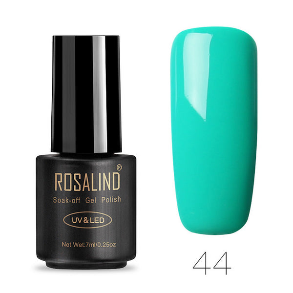 ROSALIND 7ML Gel Nail Polish Pure Color 31-58  Nail Gel Polish UV LED Semi Permanent