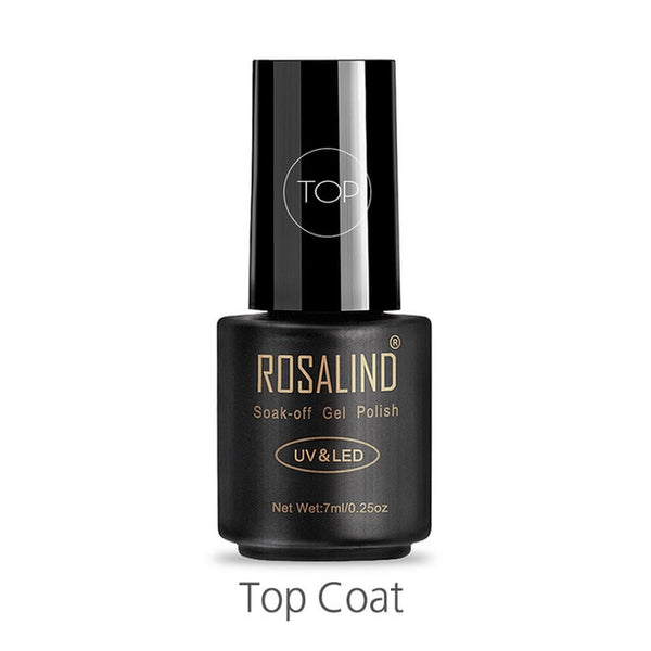 ROSALIND 7ML Gel Nail Polish Pure Color 31-58  Nail Gel Polish UV LED Semi Permanent