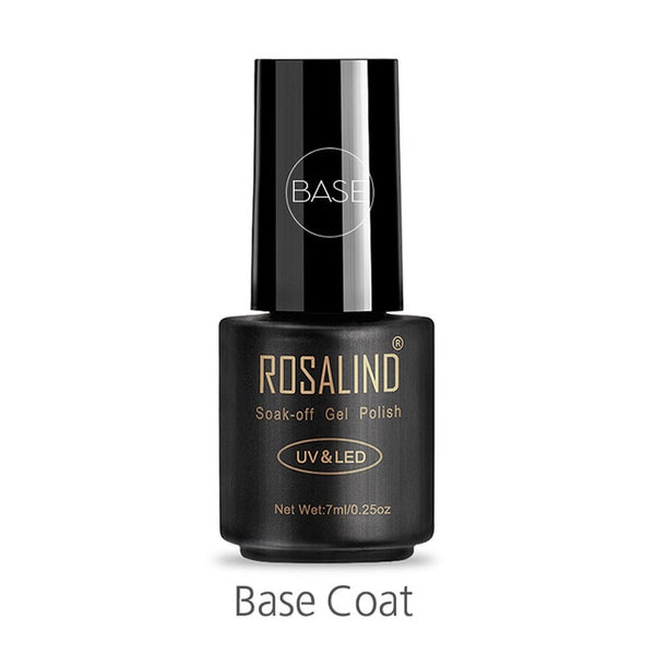 ROSALIND 7ML Gel Nail Polish Pure Color 31-58  Nail Gel Polish UV LED Semi Permanent