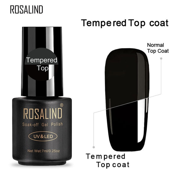 ROSALIND 7ML Gel Nail Polish Pure Color 31-58  Nail Gel Polish UV LED Semi Permanent